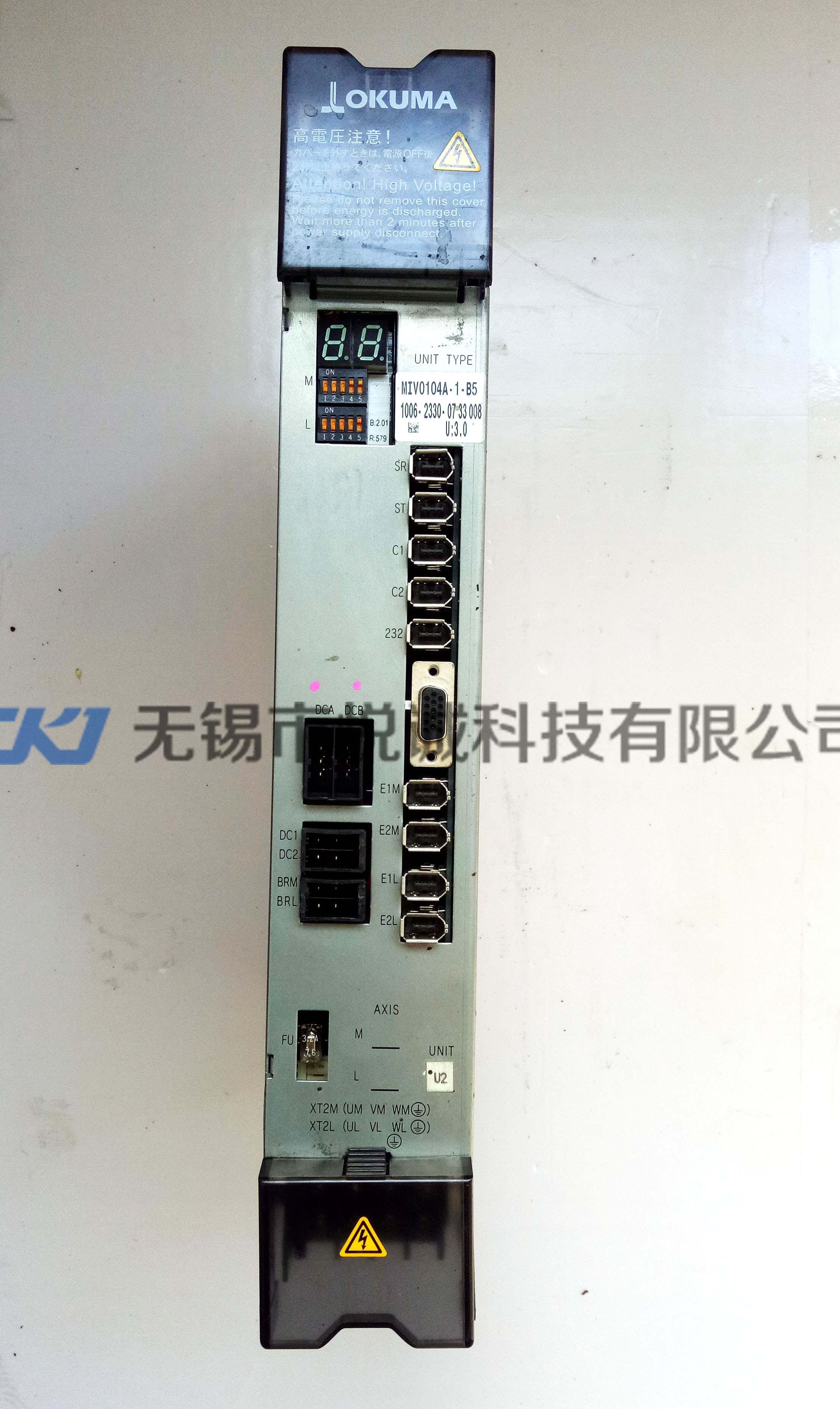 大隈伺服驱动器MIV0104A-1-B5维修及销售