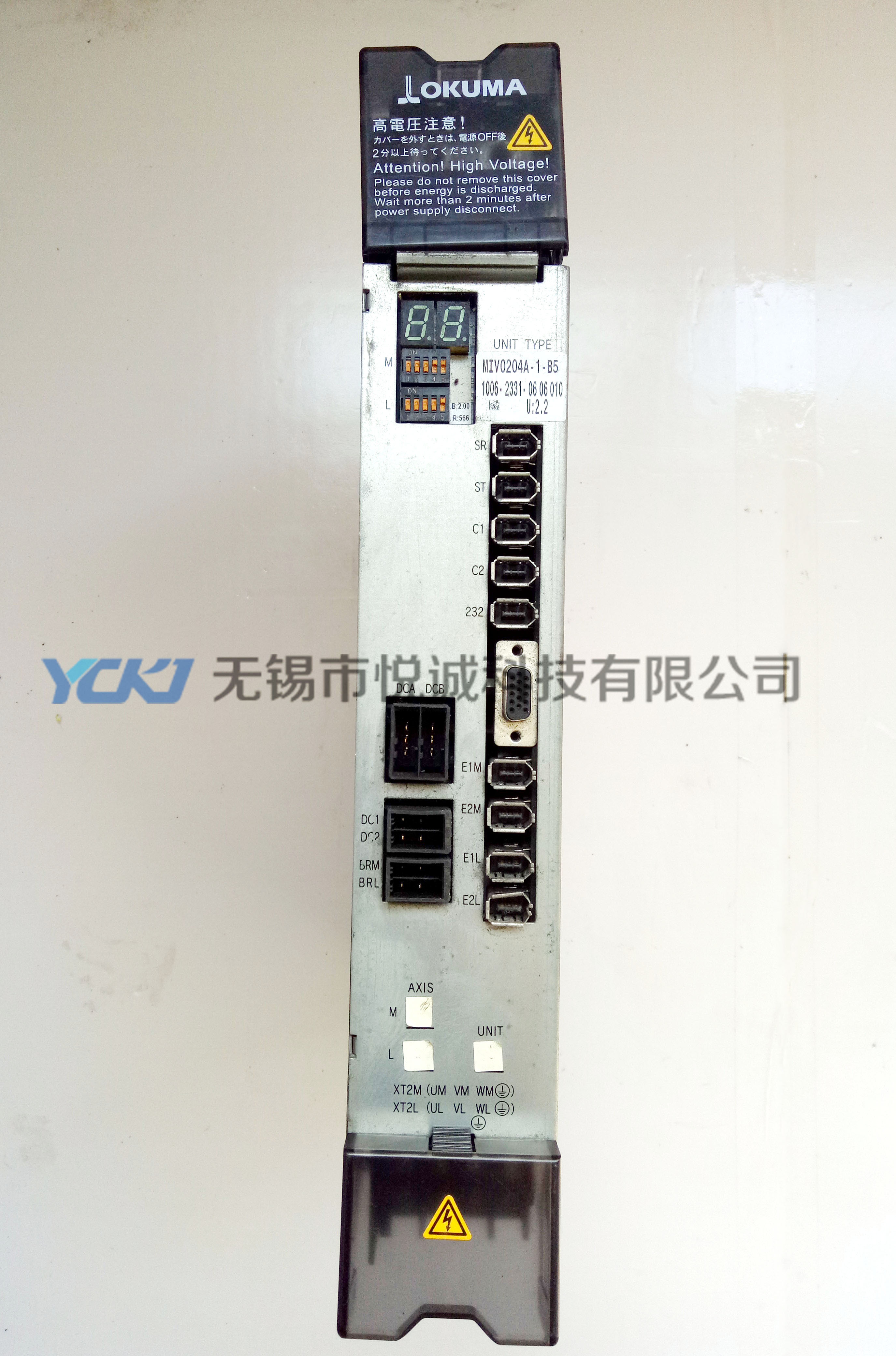 大隈伺服驱动器MIV0204A-1-B5维修及销售