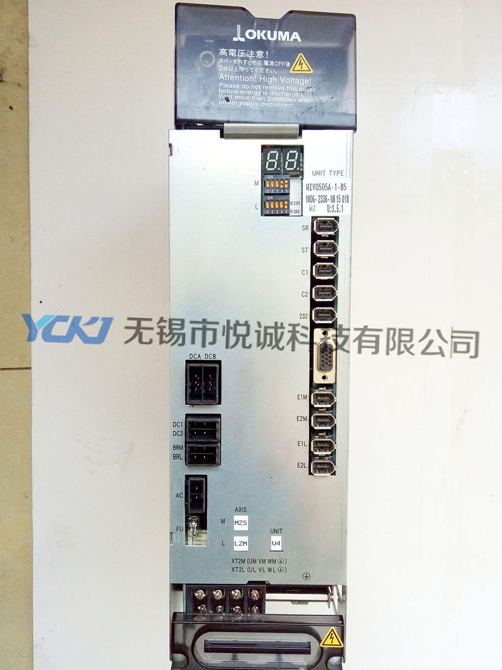 OKUMA  MIV05-1-B1大隈驱动器报警维修 二手驱动器销售